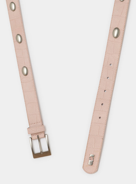 KEIRA SUEDE COCO PINK BELT