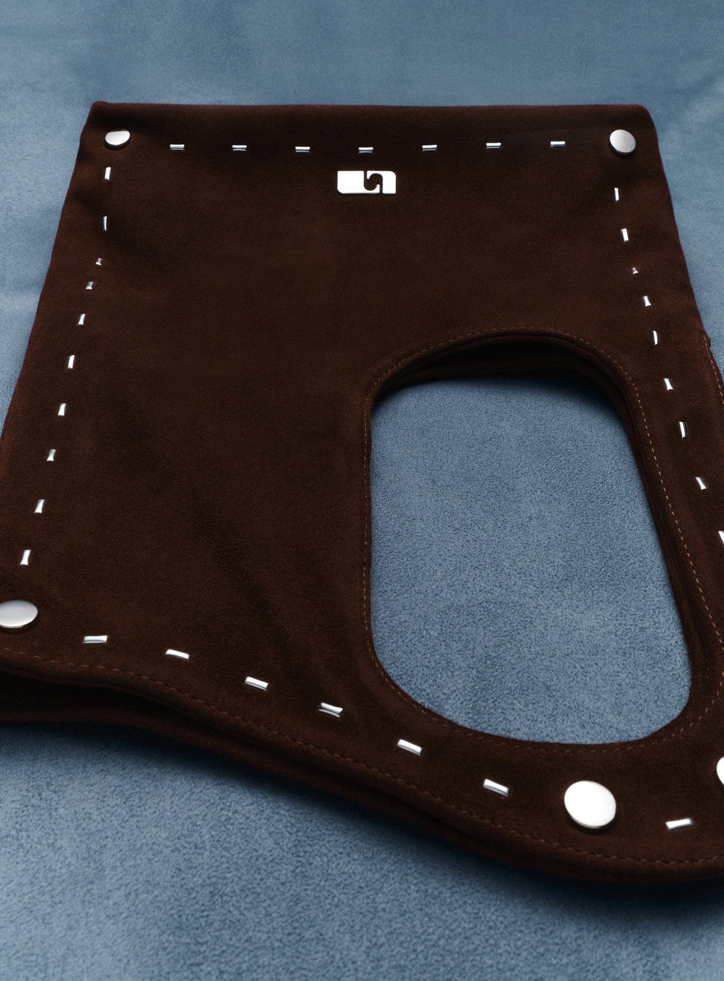 NALIA BROWN SUEDE BAG