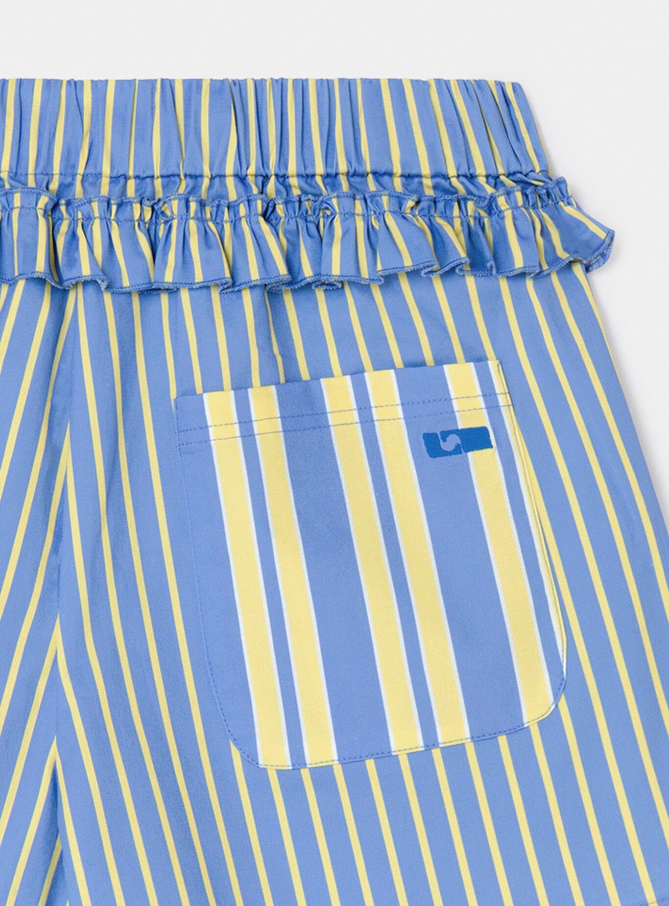 CAOS BLUE POPLIN BOXER PANTS