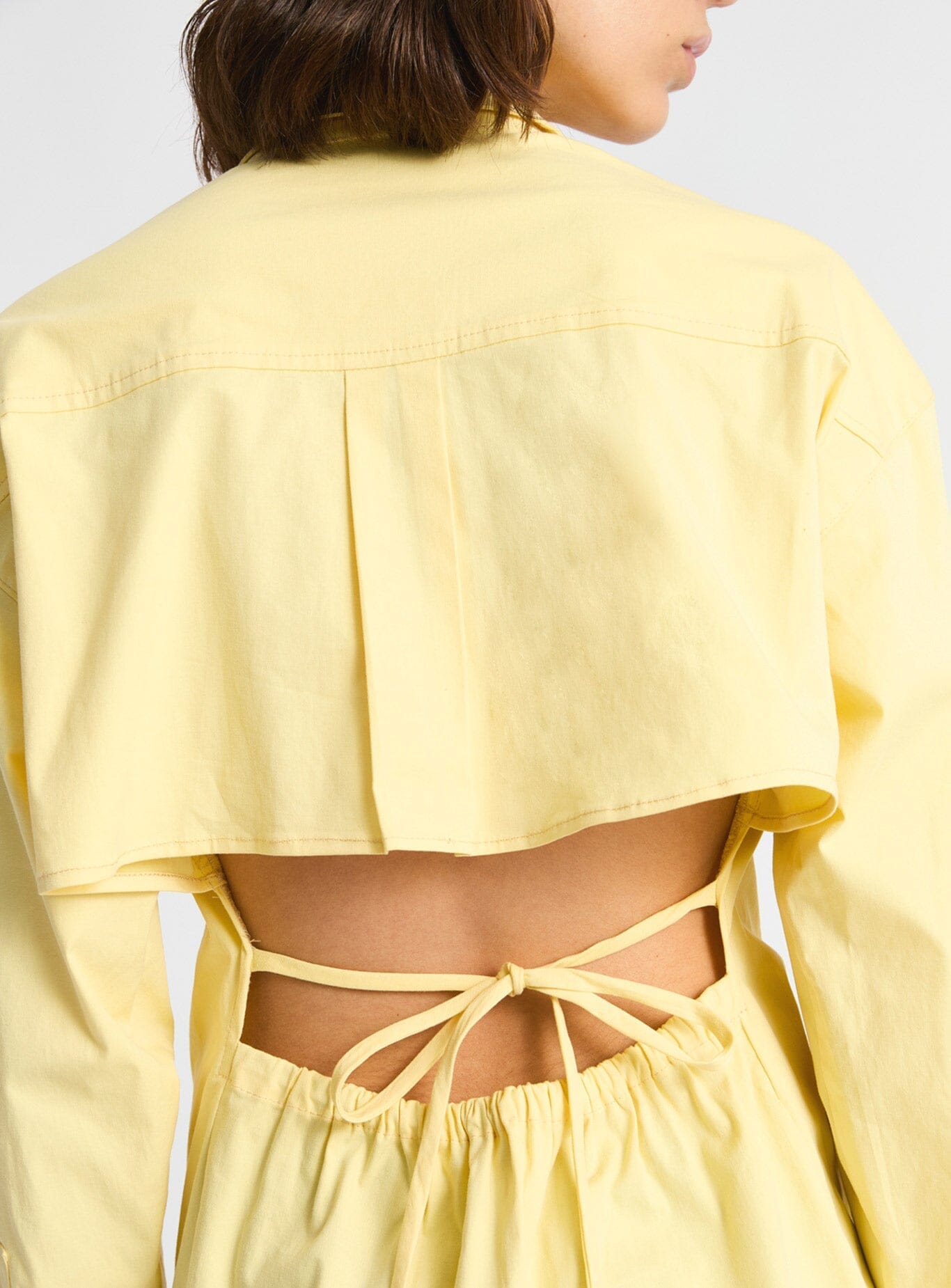 COBA BUTTER CUT-OUT SHIRT