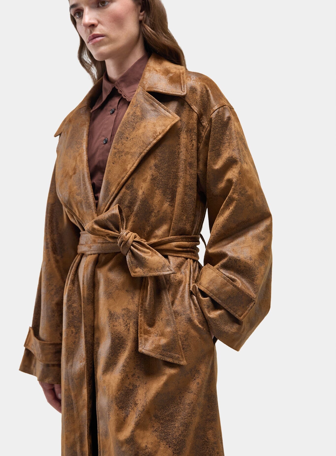 COBRA BROWN TRENCH