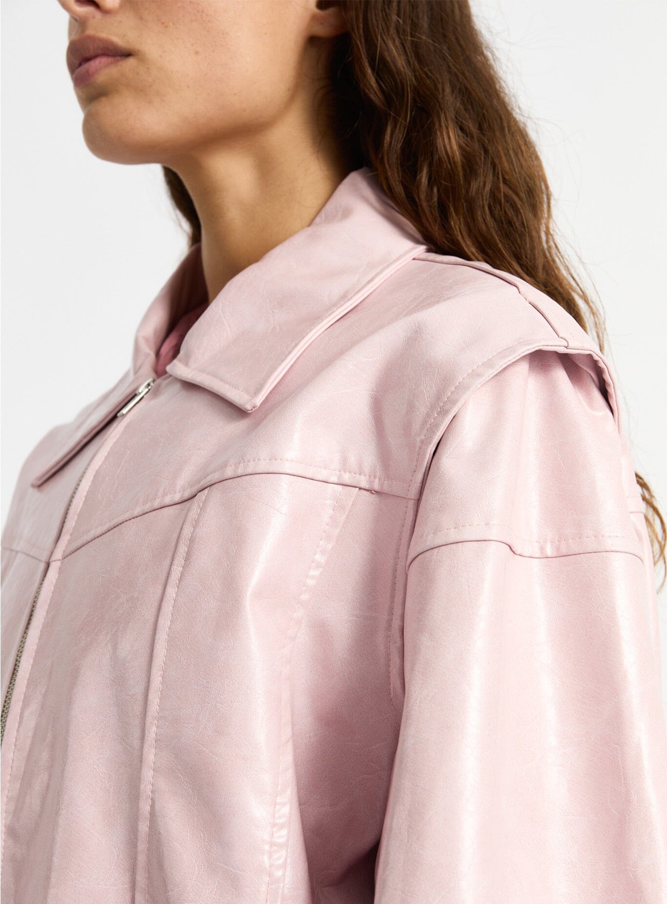 CUPIDO PINK BOMBER JACKET