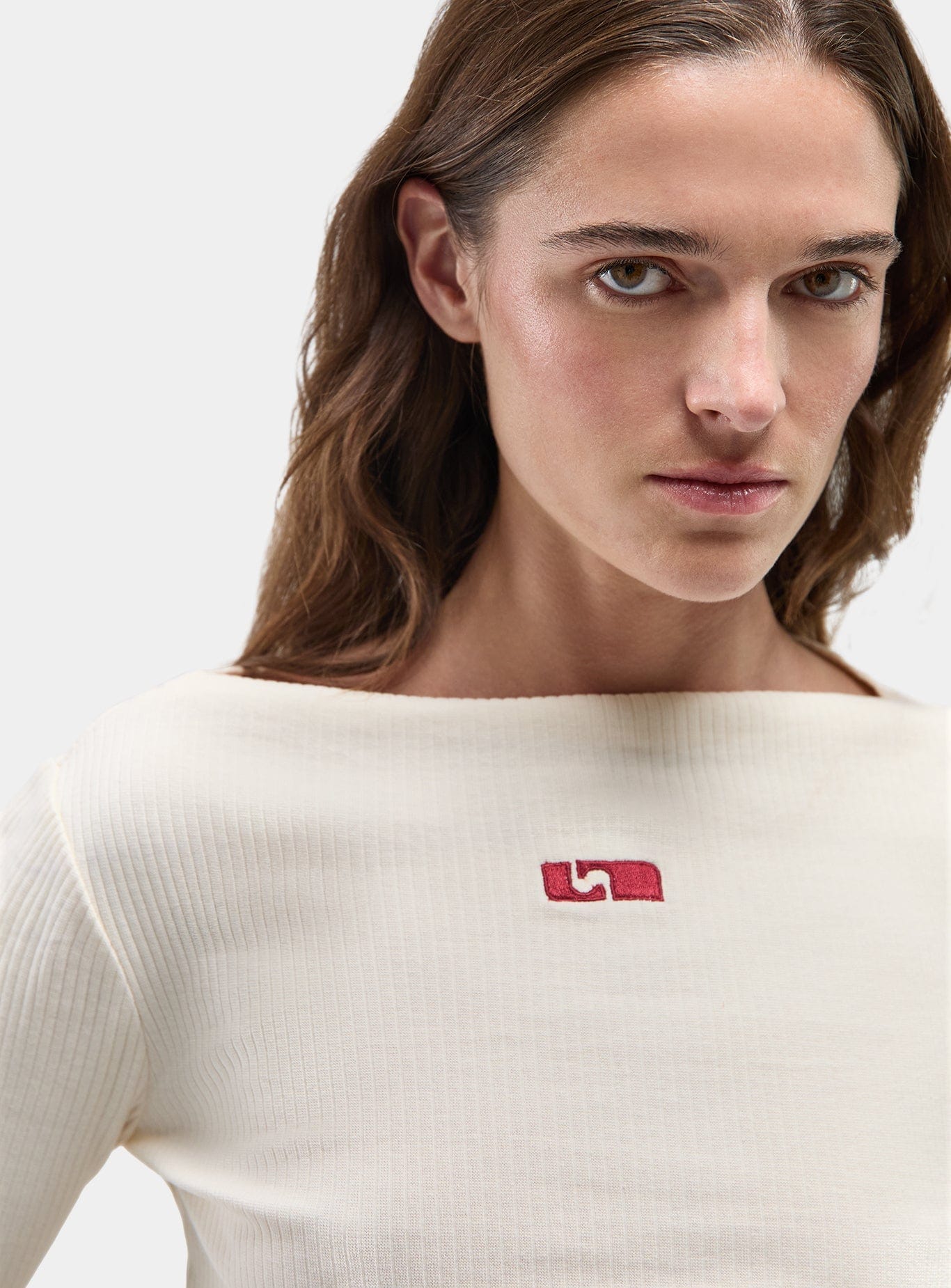 EMORY ECRU LONGSLEEVE T-SHIRT