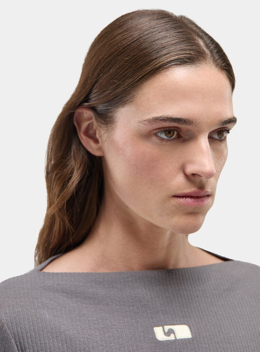 EMORY GREY LONG SLEEVE T-SHIRT