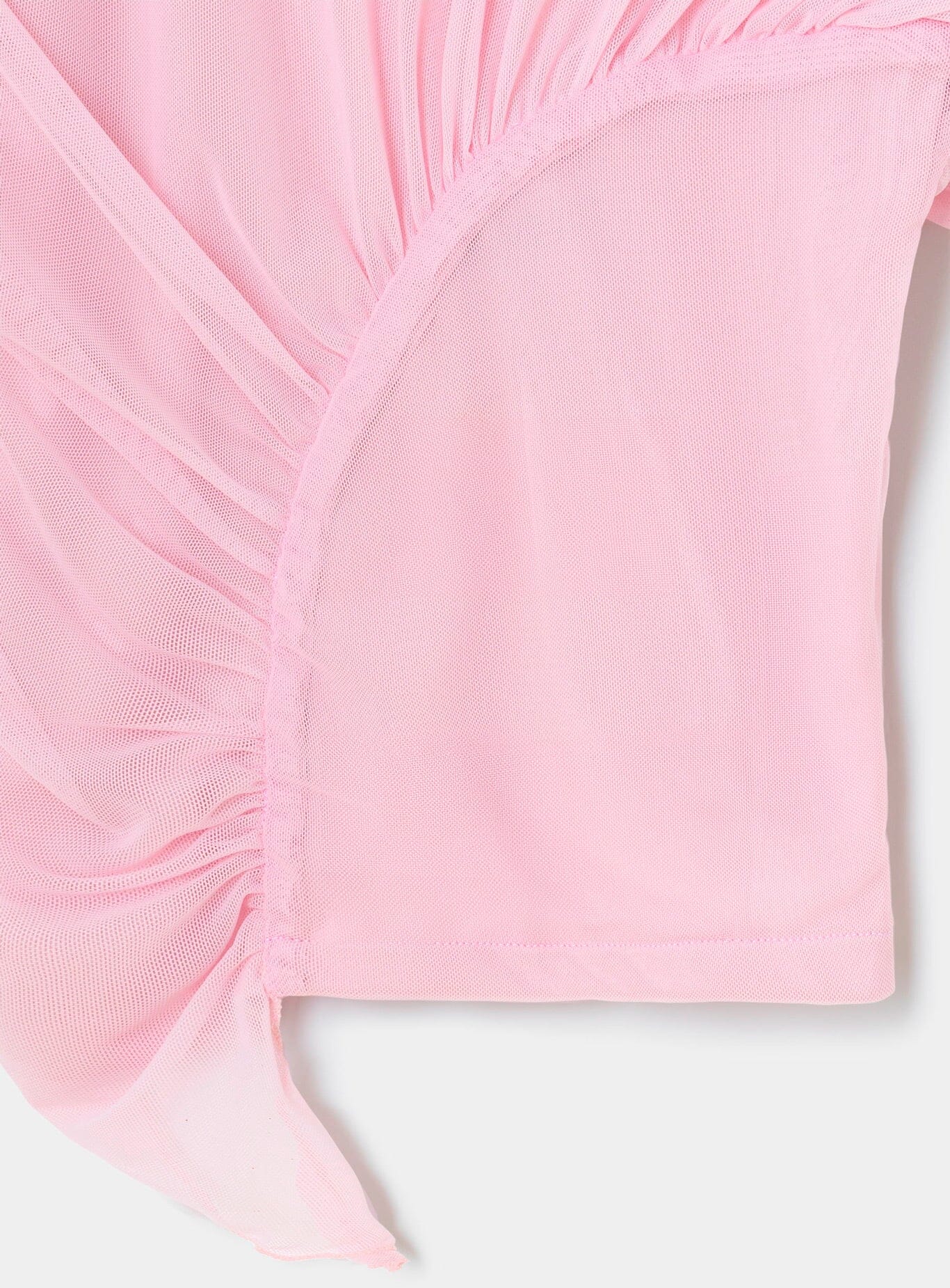 GEMINI PINK DRAPED TOP