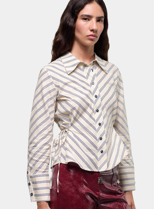 OPERA BLACK & WHITE STRIPED SHIRT