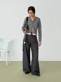 TIRSA GREY CARGO PANTS