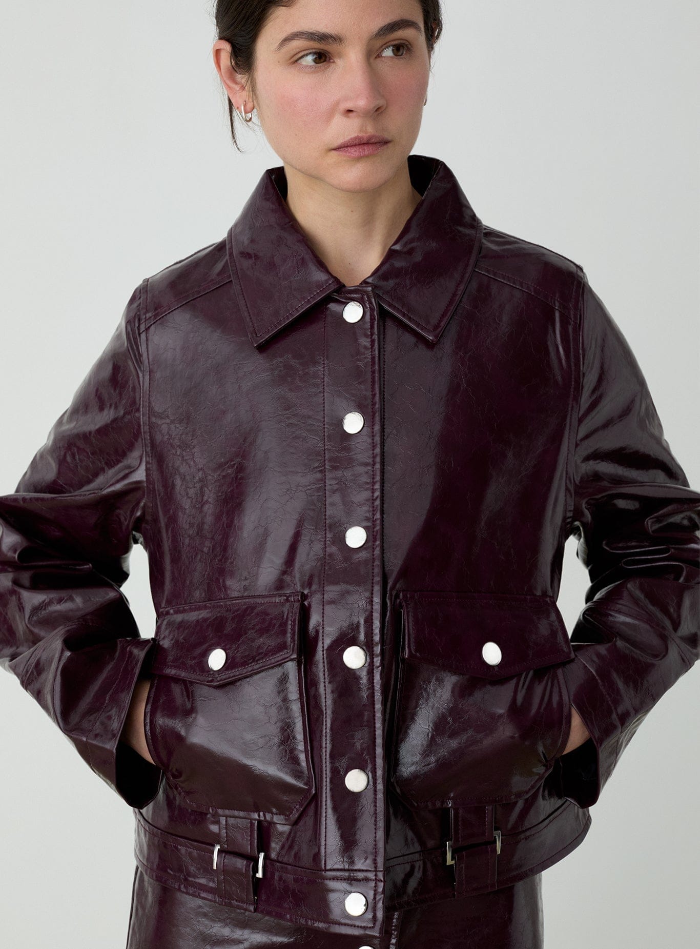 BRUNA PLUM JACKET
