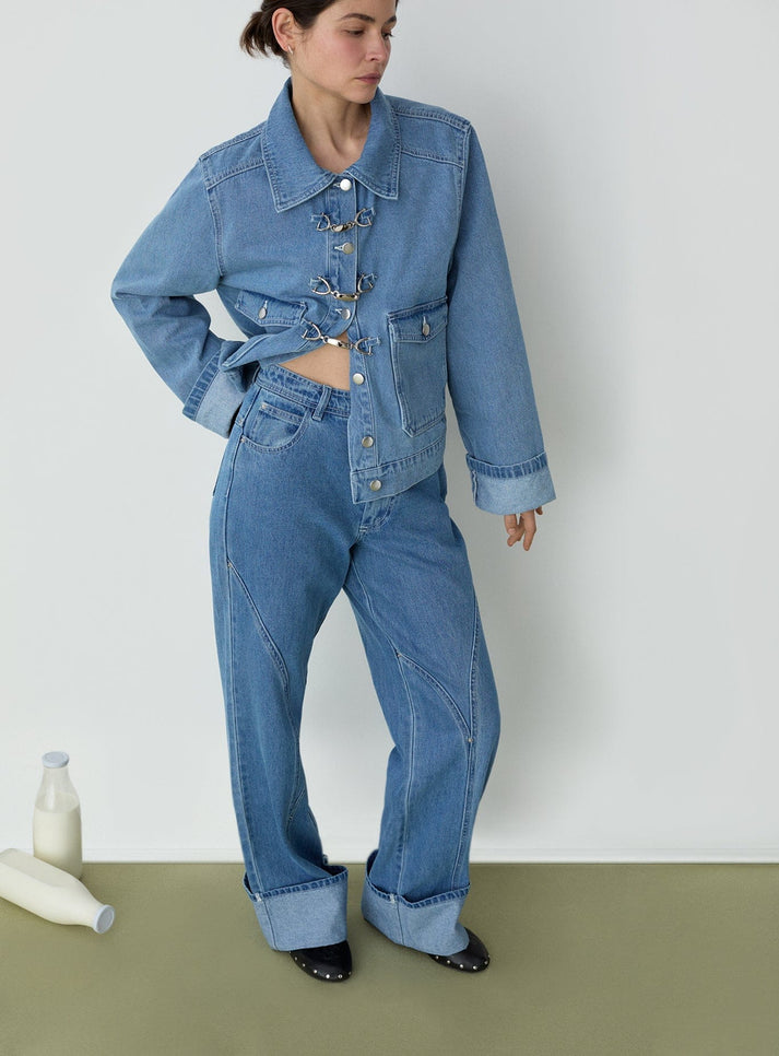 Dallas Denim Light Blue Jeans | LAAGAM