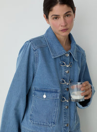 DALSTON LIGHT BLUE DENIM JACKET