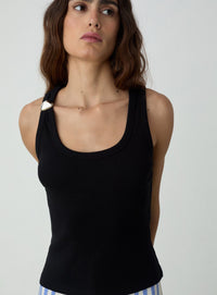 EDEN BLACK TANK TOP