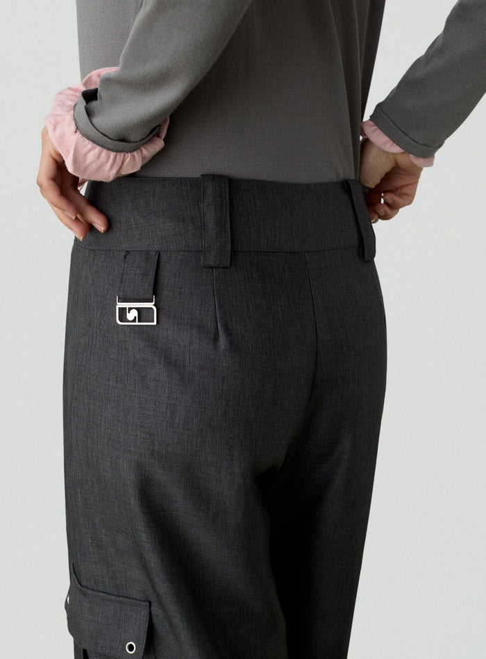 TIRSA GREY CARGO PANTS