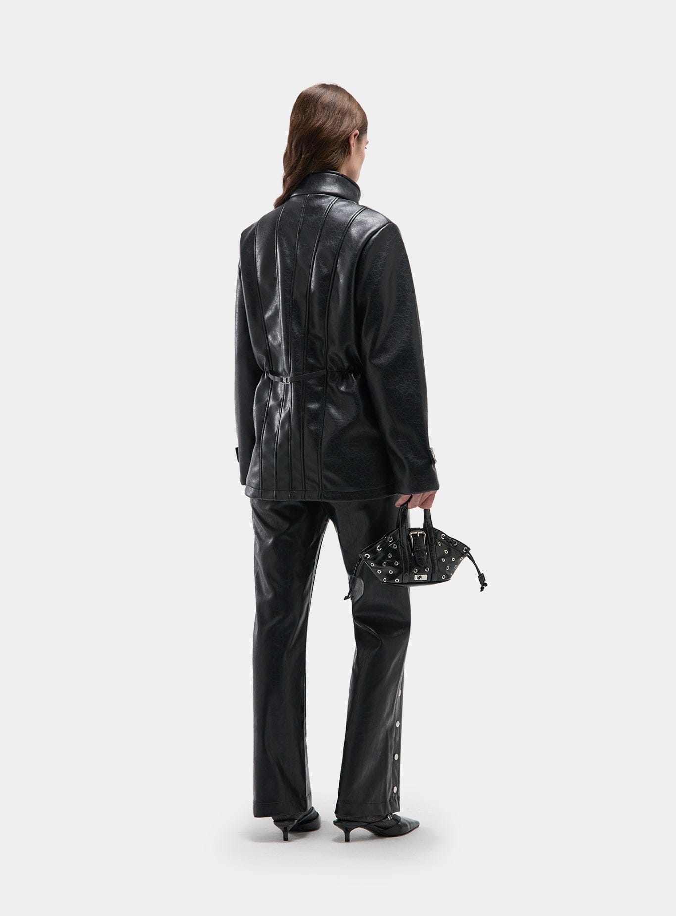BERGHAIN BLACK LONG JACKET