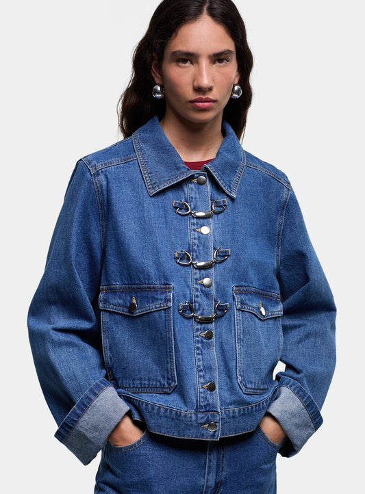 DALSTON INDIGO DENIM JACKET