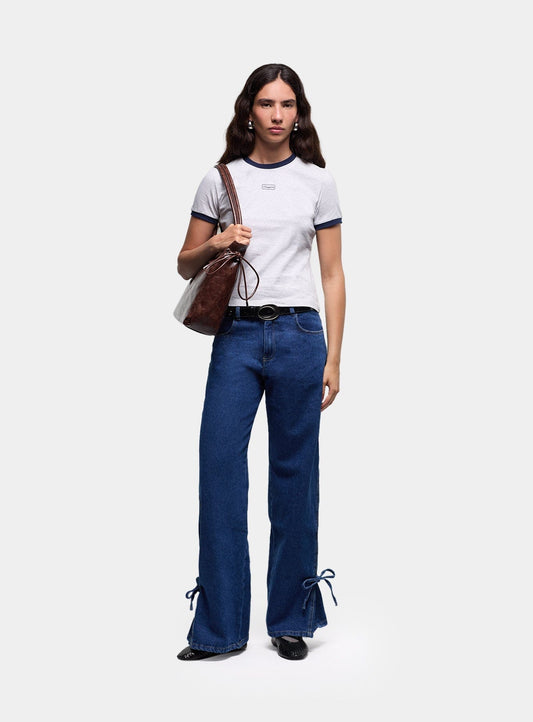 HERA GREY LOGO T-SHIRT