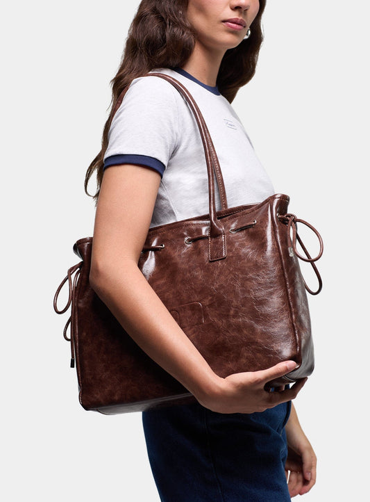 HERA GREY LOGO T-SHIRT