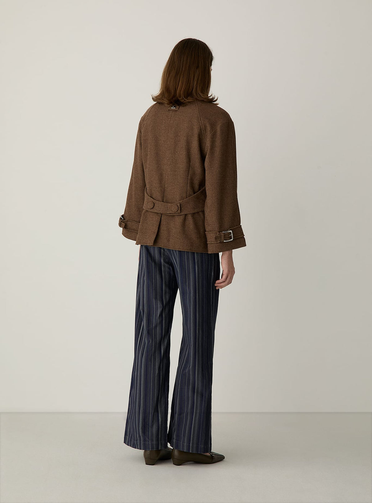 AFRICA BROWN BLAZER JACKET
