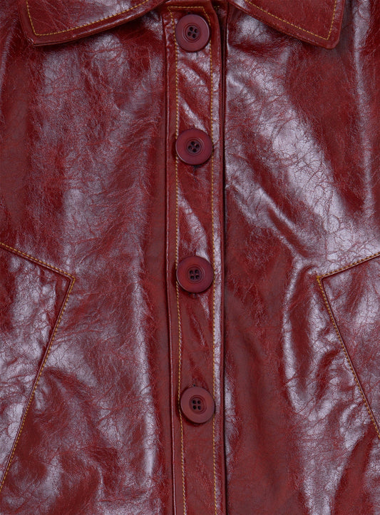 ALEXA BURGUNDY JACKET
