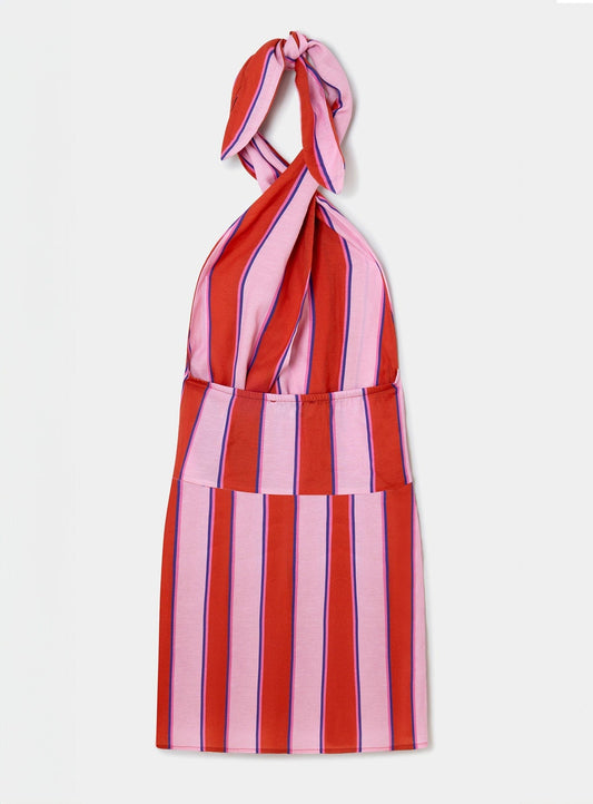 AMAZONA UMA STRIPED SHORT DRESS