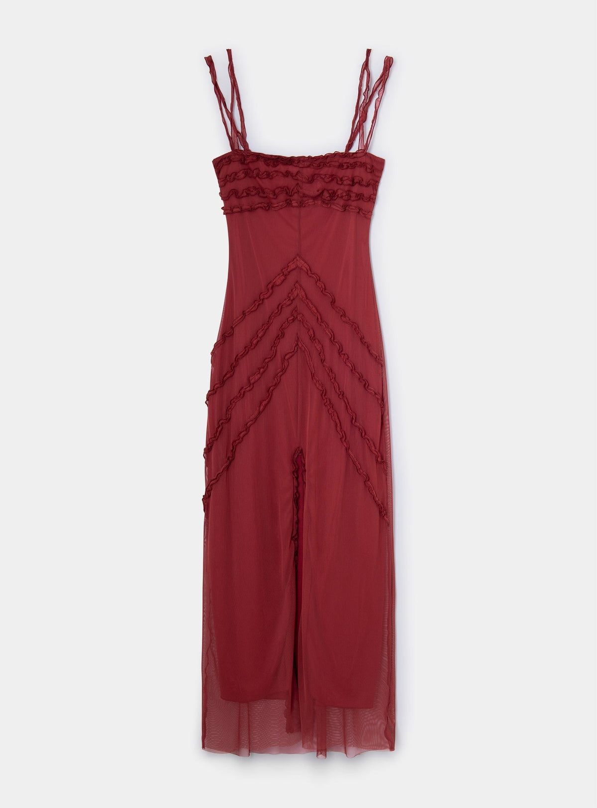 ARABELLA RUFFLED DRESS – LAAGAM