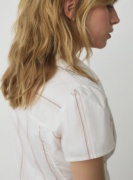 ARLIE WHITE SHORTSLEEVE SHIRT