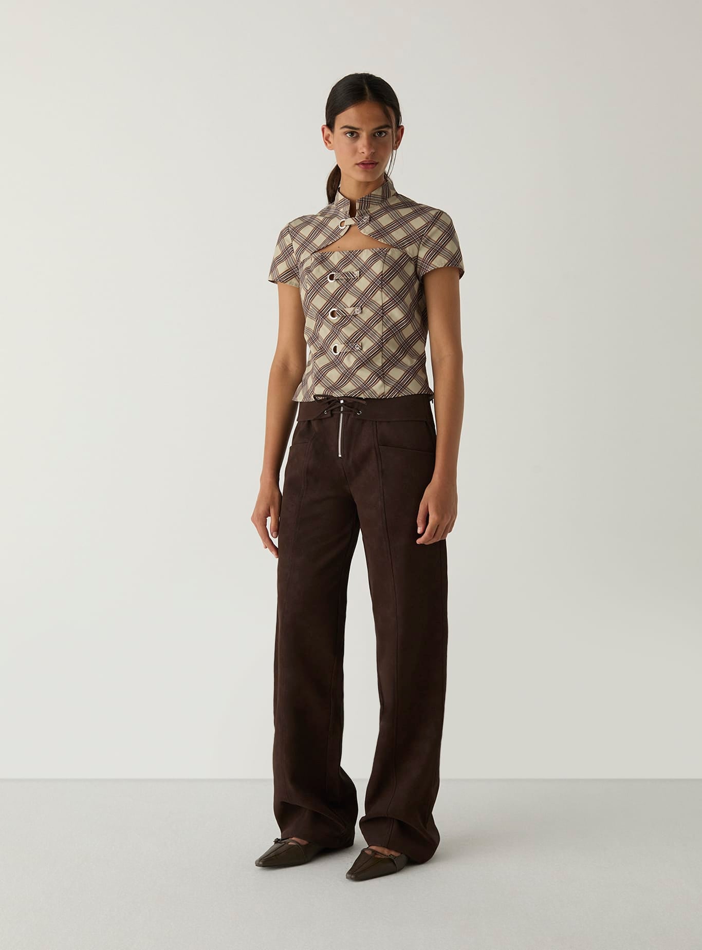 SELAH DARK BROWN PANTS