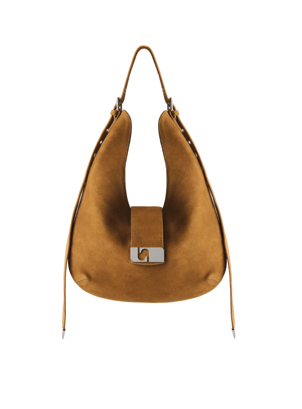 VIXEN CAMEL SUEDE BAG