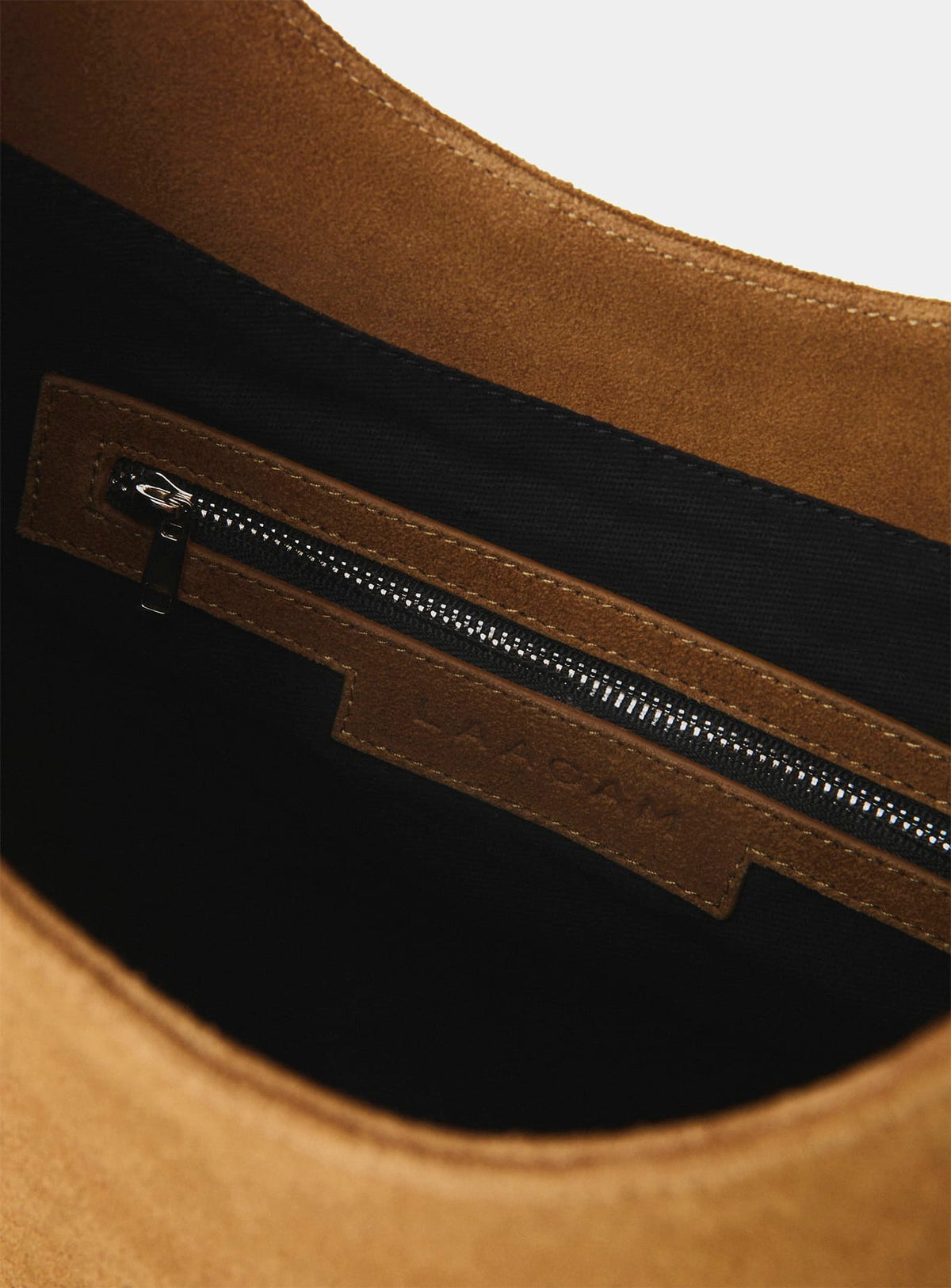 VIXEN CAMEL SUEDE BAG