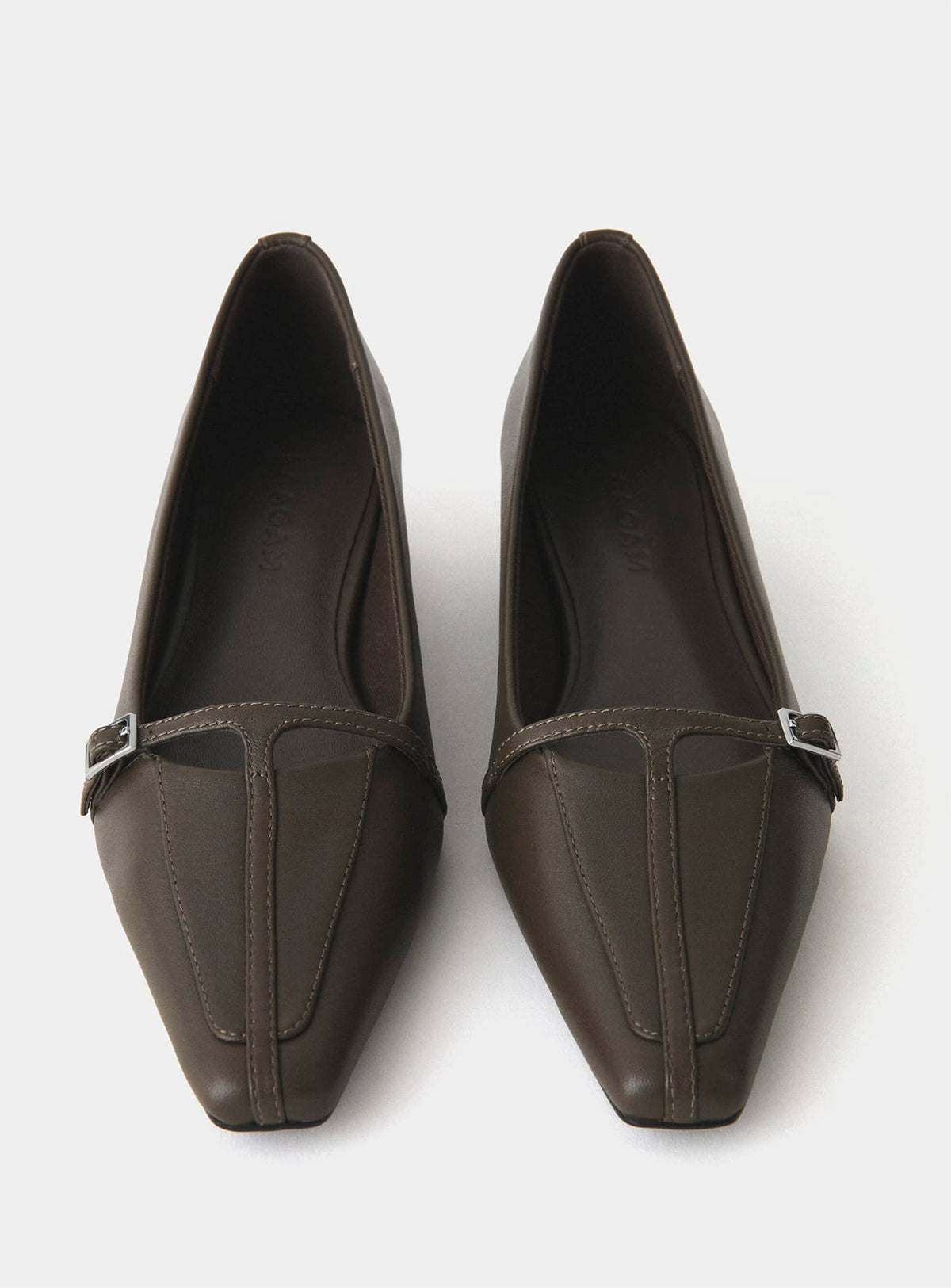 MIA LEATHER KITTEN HEELS
