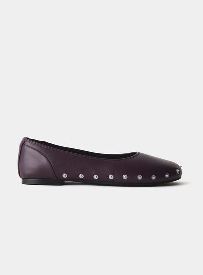 CARIBOU AUBERGINE BALLERINA