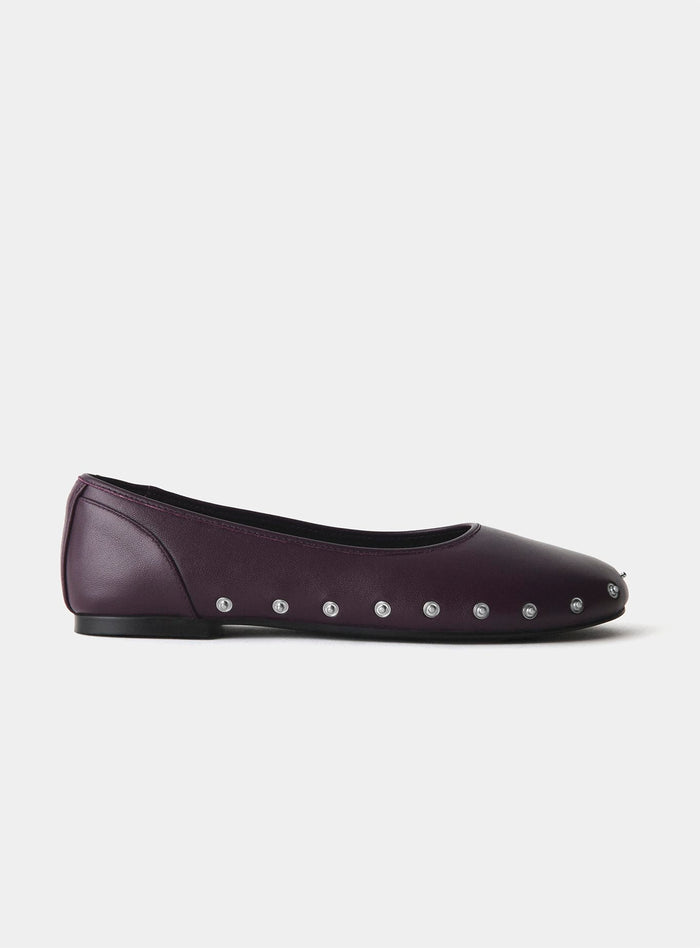 CARIBOU AUBERGINE BALLERINA