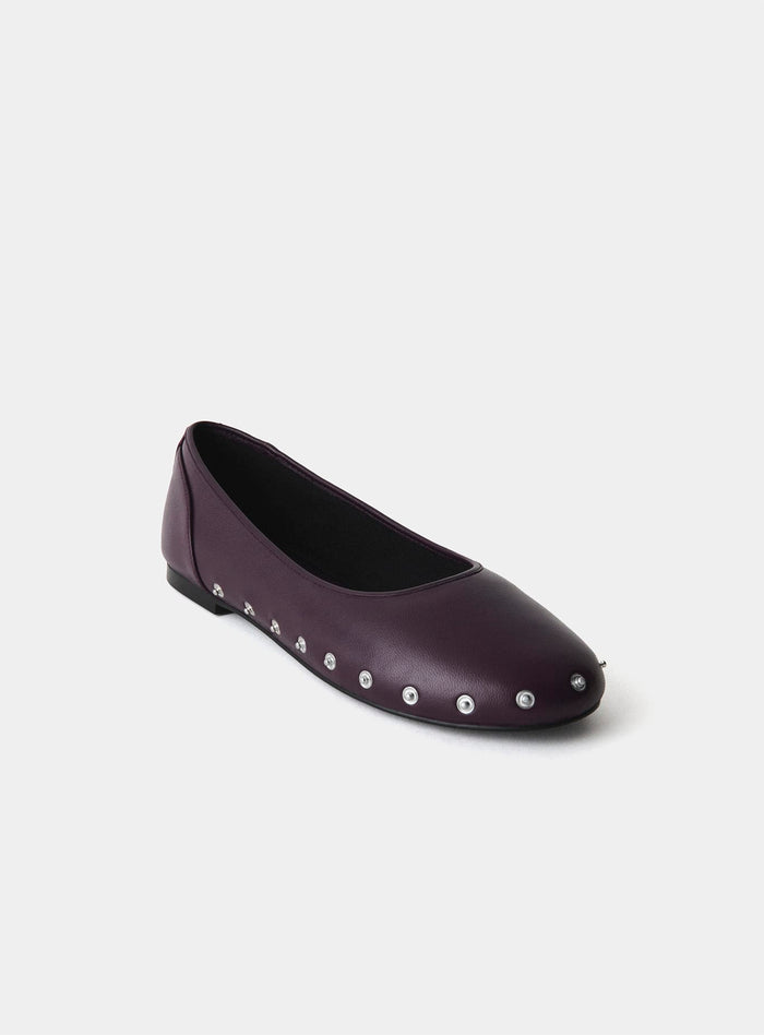 CARIBOU AUBERGINE BALLERINA
