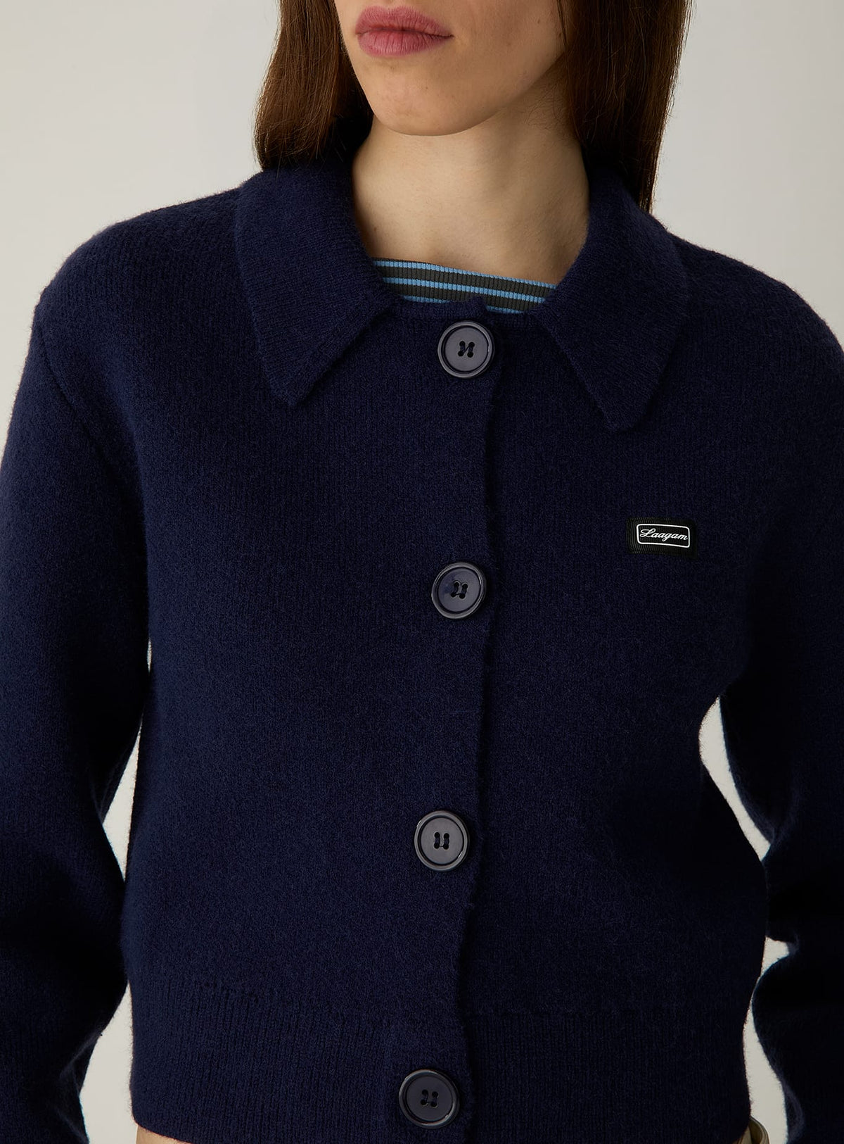 BEVERLY BLUE CARDIGAN