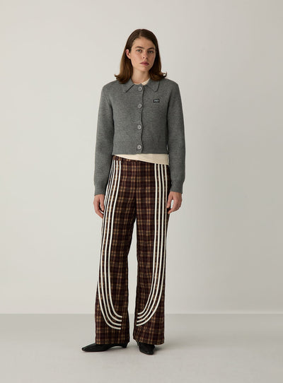 BEVERLY GREY CARDIGAN