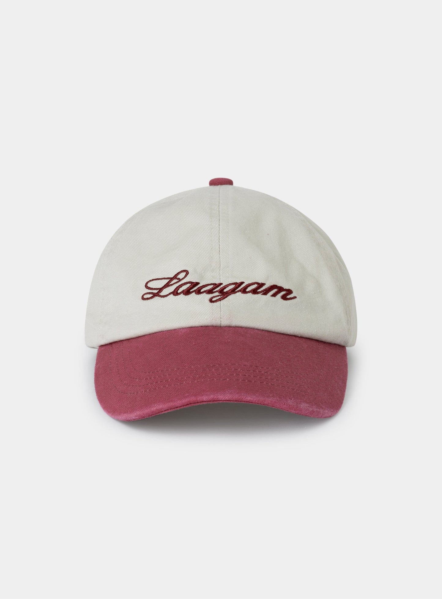 BICOLOR EMBROIDERED LOGO CAP