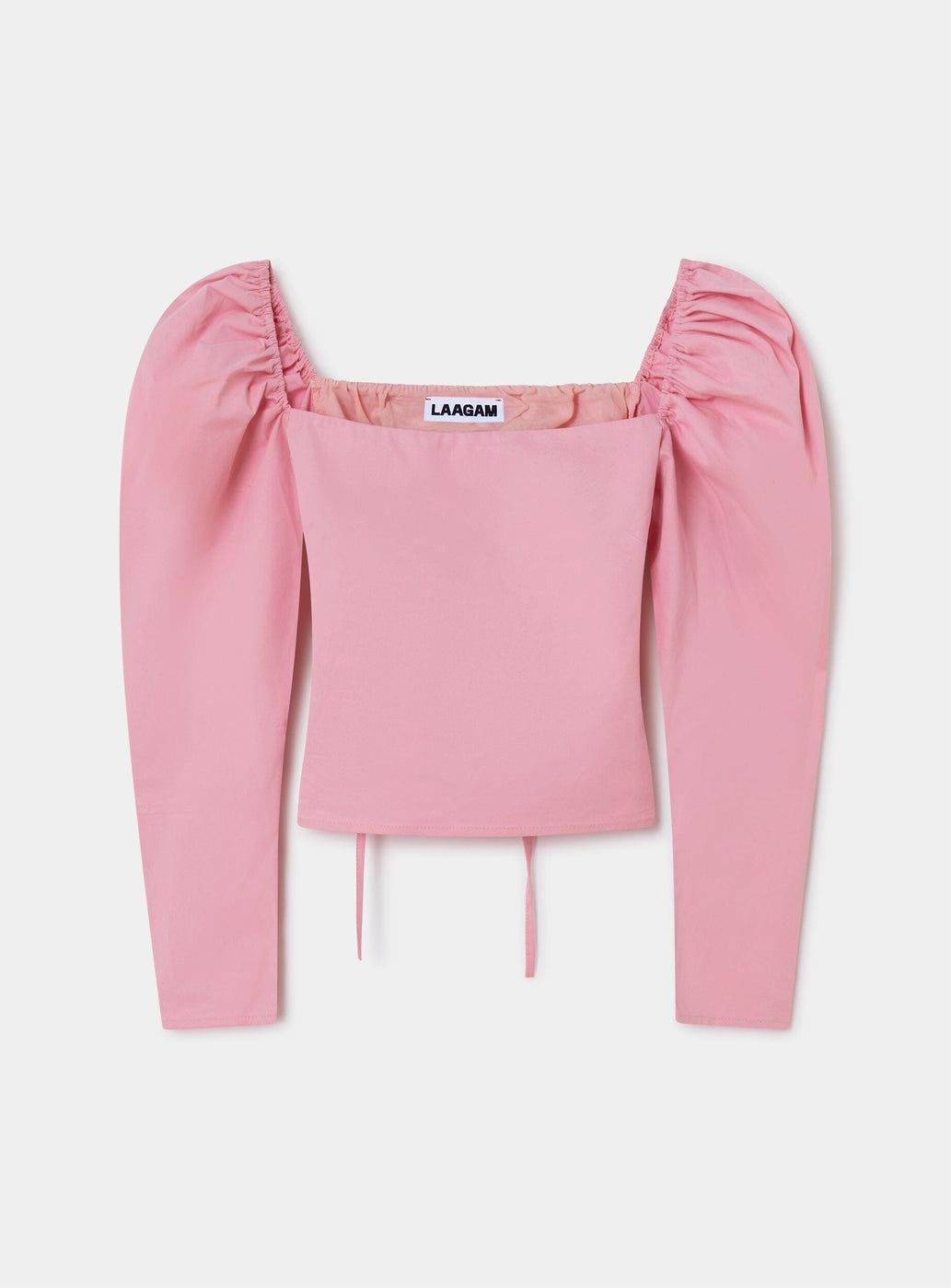 BRIGITTE PINK PUFF SLEEVE BLOUSE