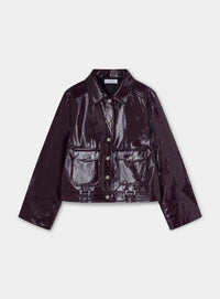 BRUNA PLUM JACKET