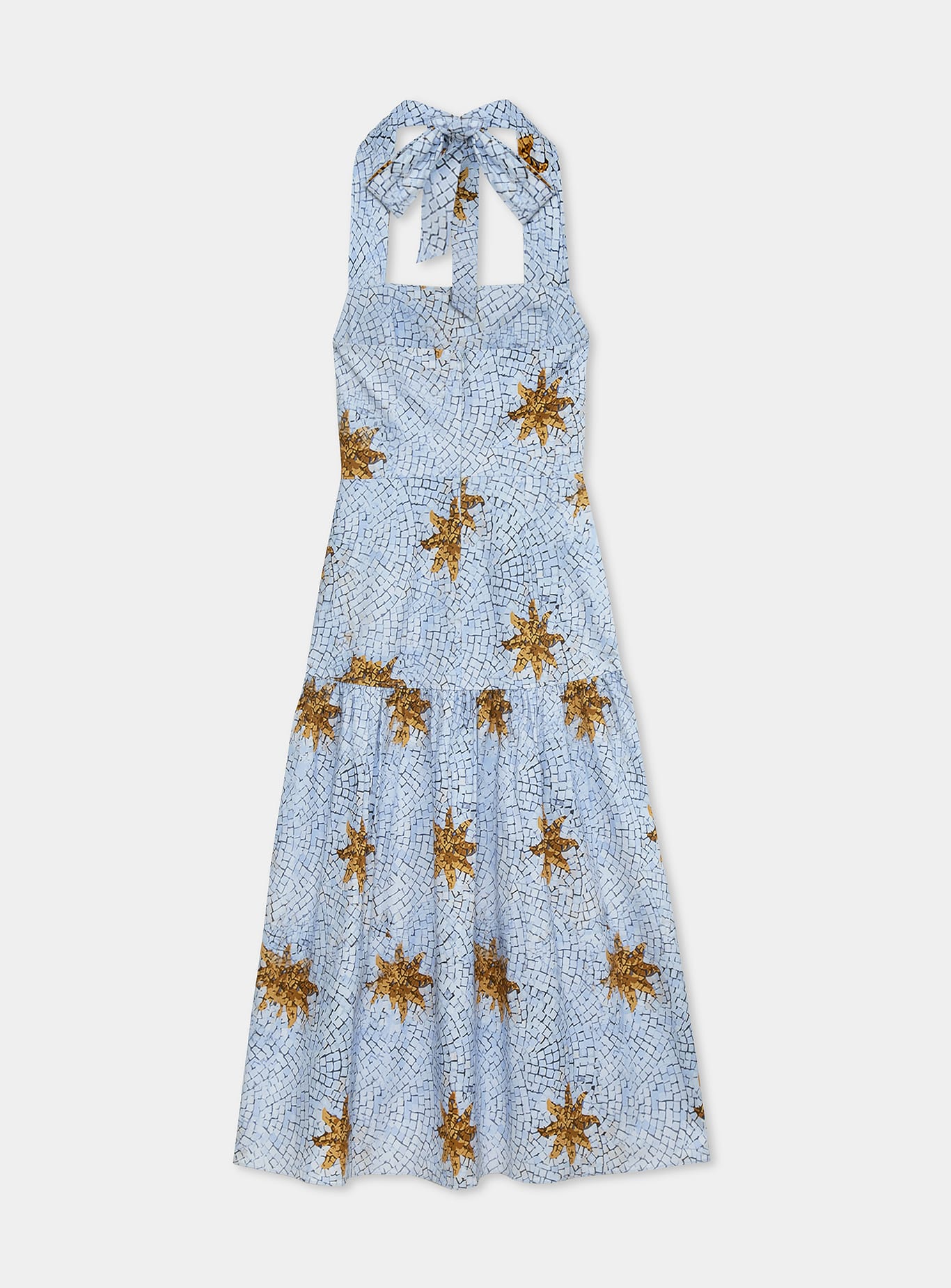 CAELI BLUE MIDI DRESS