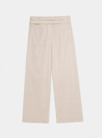 CAMILA ECRU LINEN PANTS