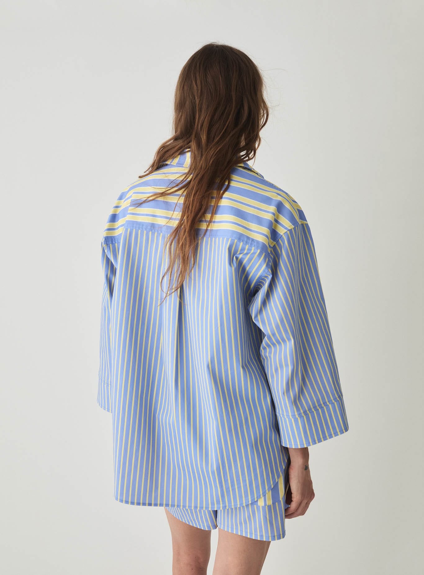 CAOS BLUE POPLIN SHIRT