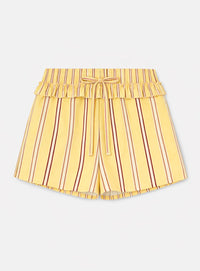 CAOS BUTTER STRIPED POPLIN BOXER PANTS