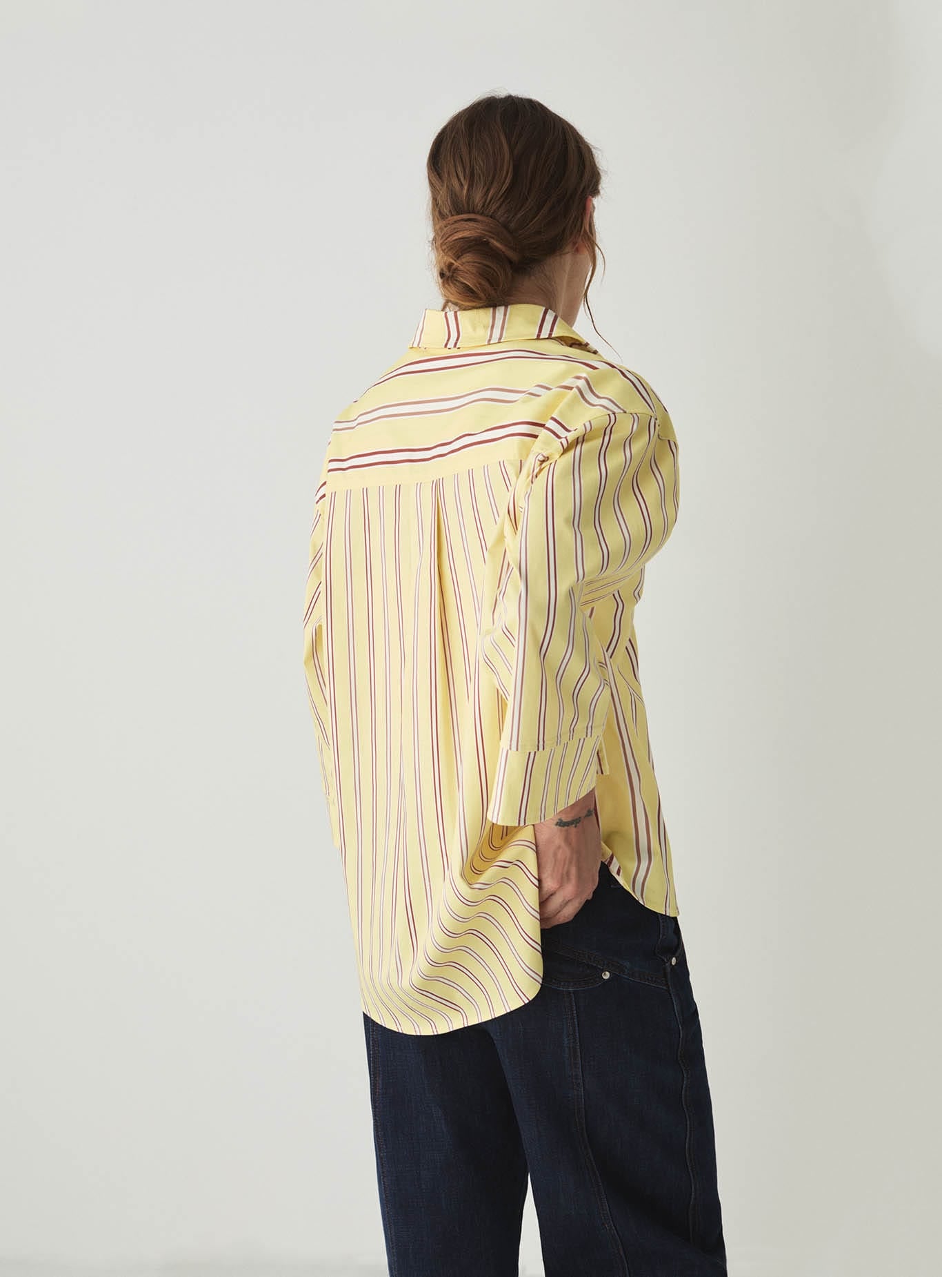 CAOS BUTTER STRIPED SHIRT