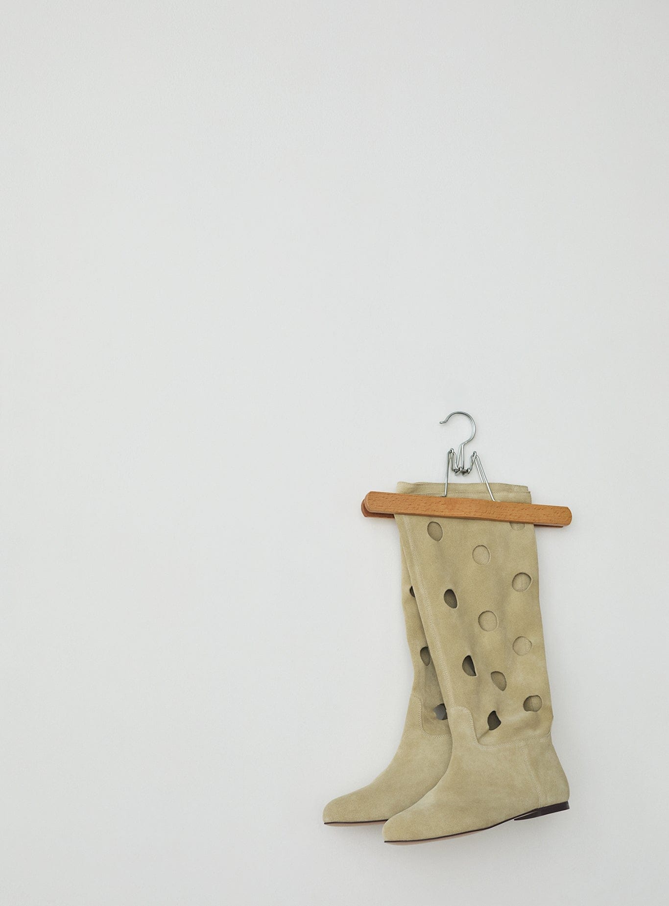 CLOE CUT-OUT SUEDE BOOTS