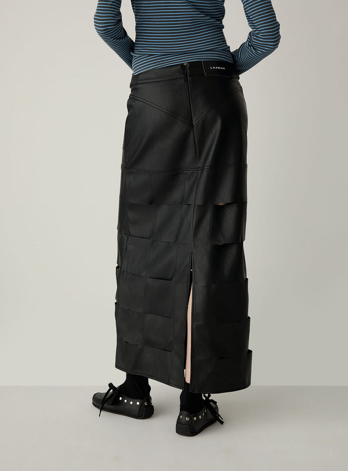 CLOSH BLACK MIDI SKIRT