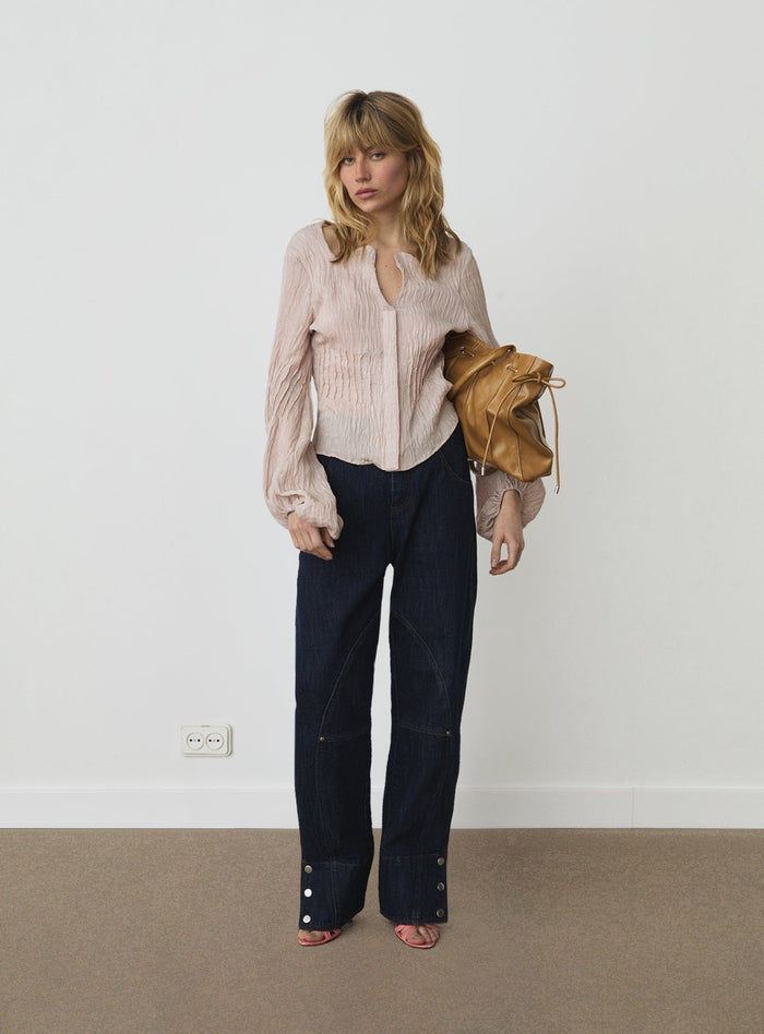 DALIA LIGHT PINK BLOUSE