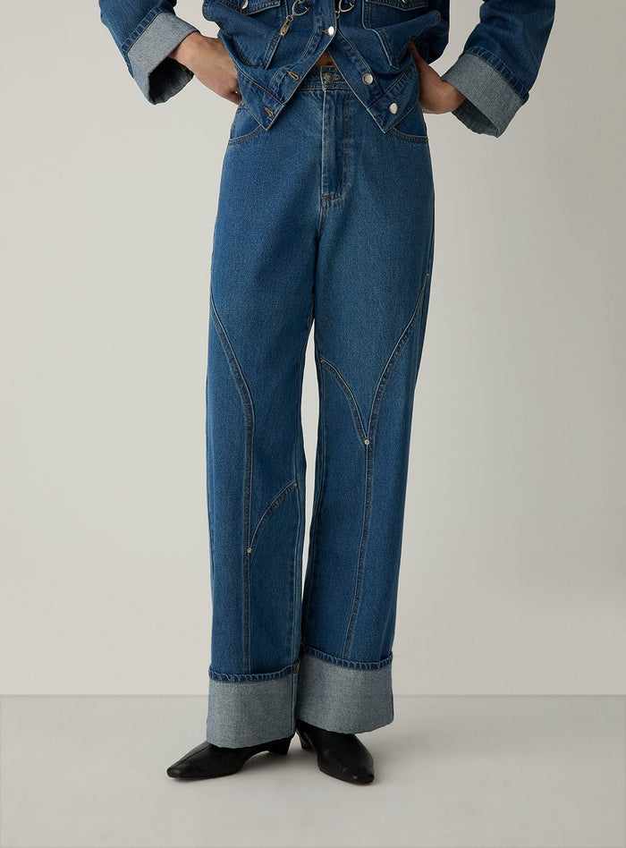 DALLAS INDIGO DENIM JEANS