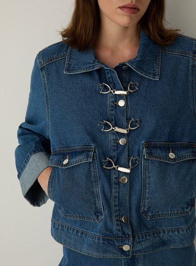 DALSTON INDIGO DENIM JACKET
