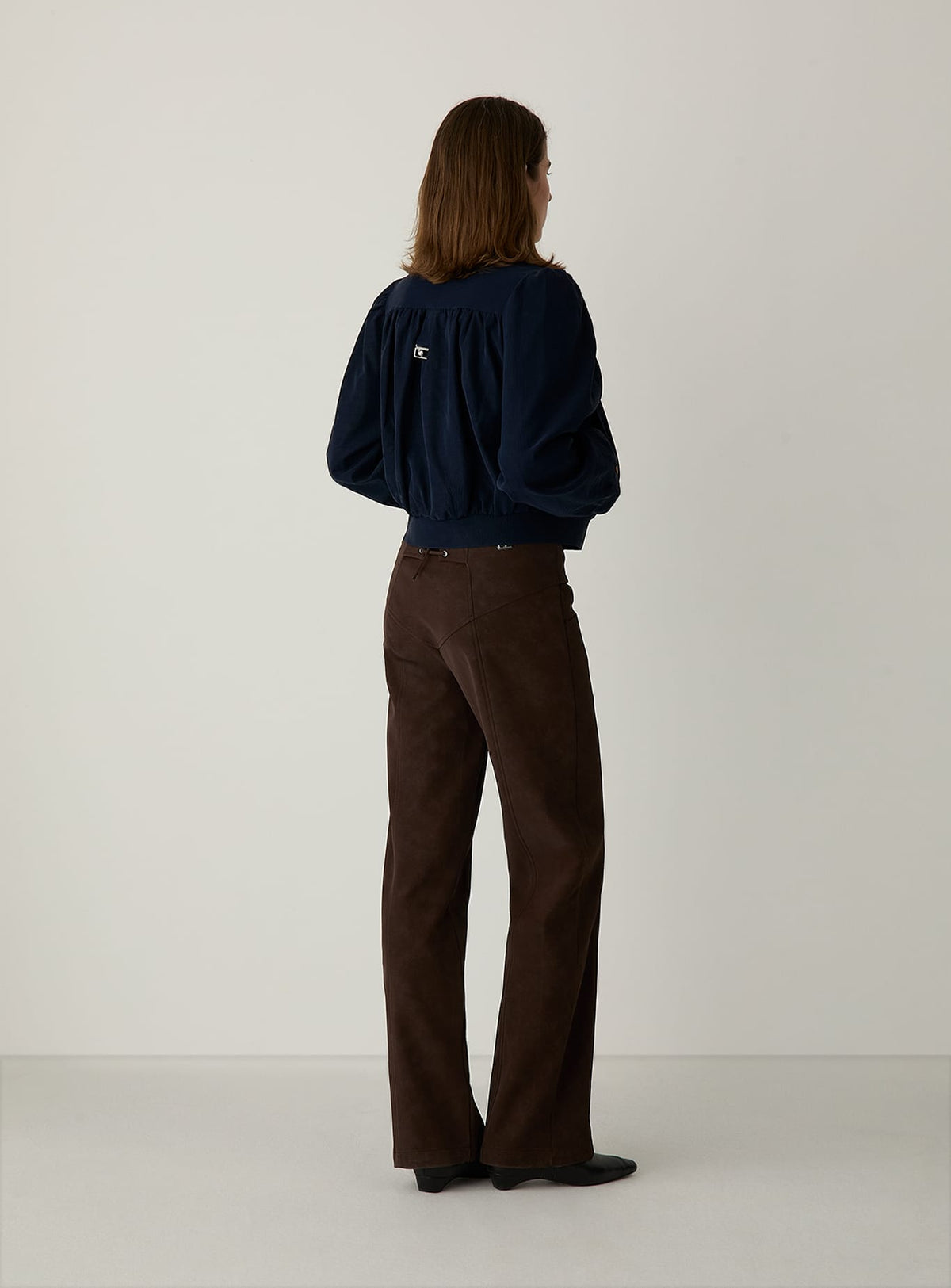 DARCY NAVY BOMBER JACKET