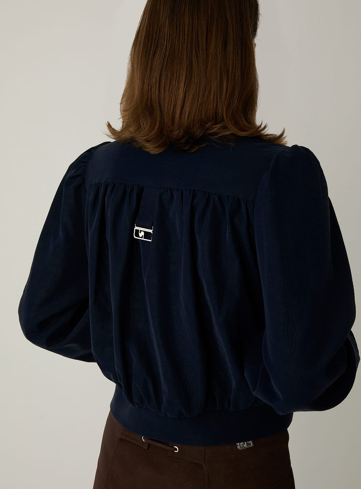 DARCY NAVY BOMBER JACKET
