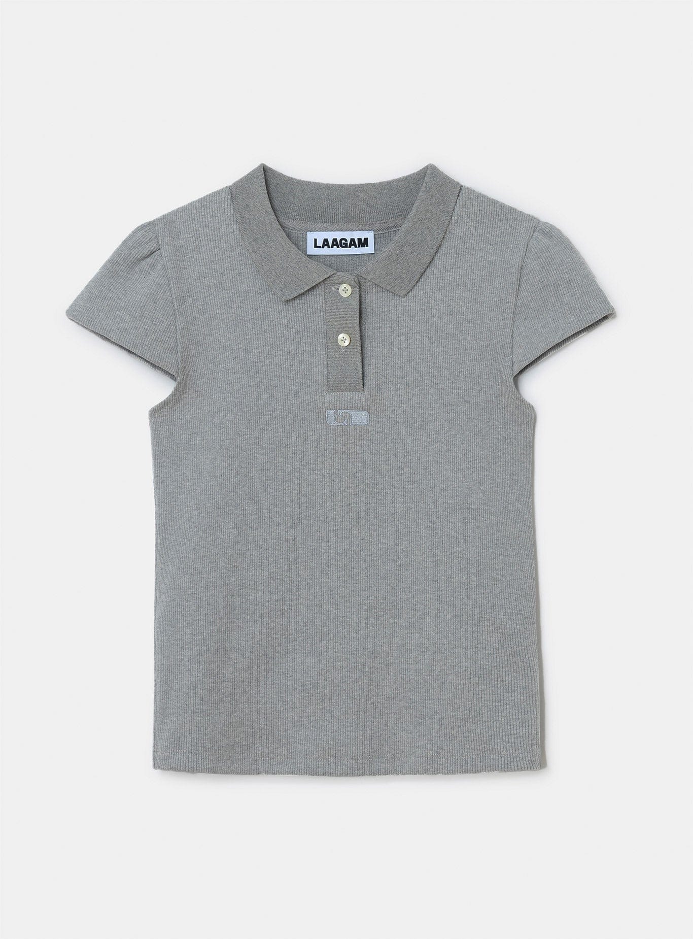 ERYA GREY POLO T-SHIRT